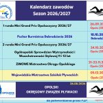 Kalendarz zawodów 2026-27